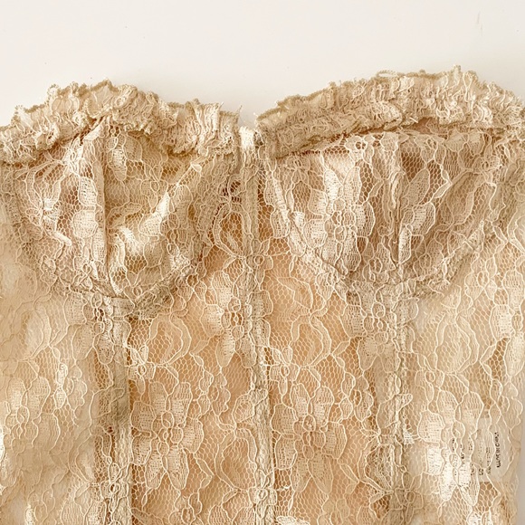 Lace Mesh Corset Top - Picture 12 of 15